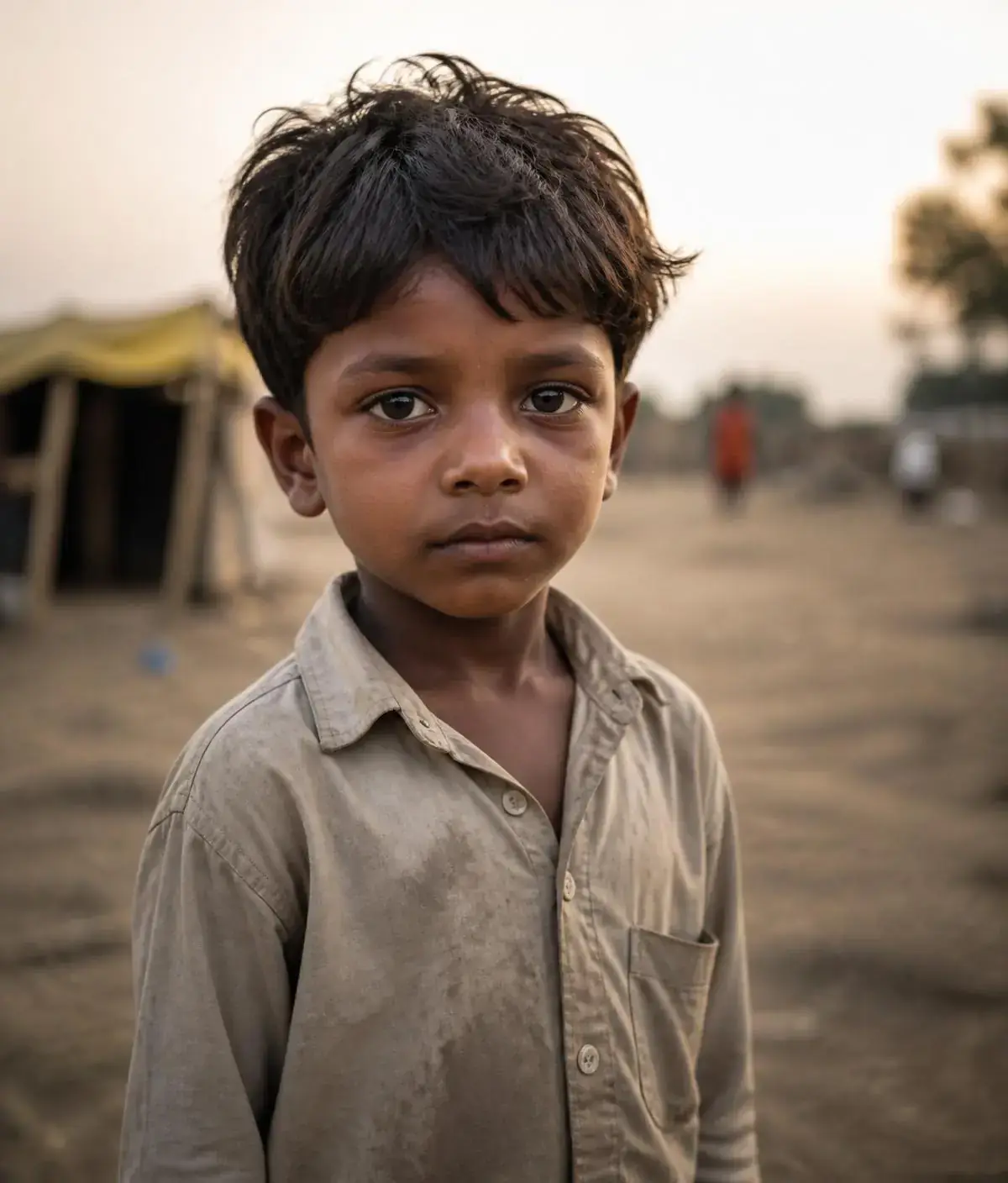 Portrait of a young Indian boy — reminder of every child we serve