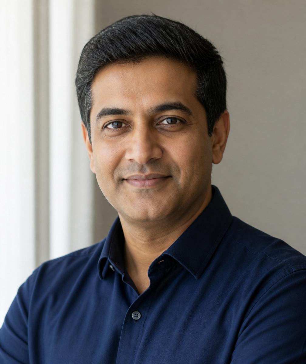 Portrait of Tarang Rai, Co-Founder of Prerniva Foundation